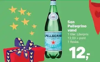 SuperBrugsen San pellegrino vand tilbud