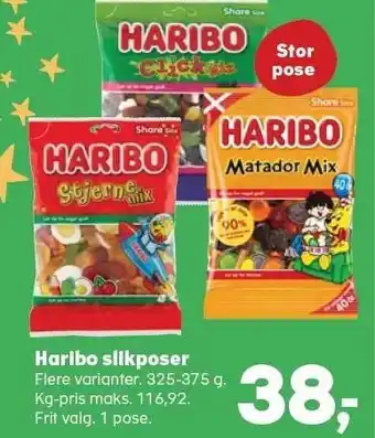 Haribo slikposer
