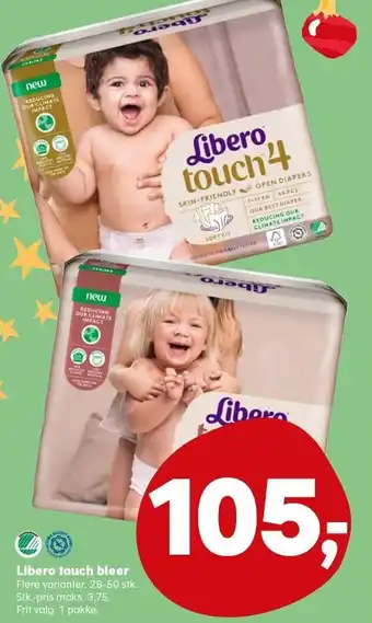 Libero touch bleer