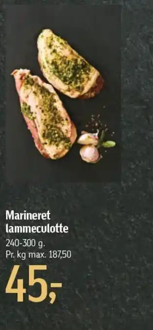 Føtex Marineret lammeculotte tilbud