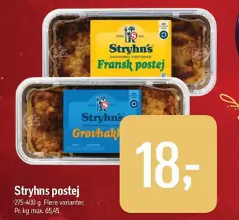 Føtex Stryhns postej tilbud