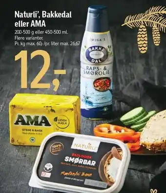 Føtex Naturli', bakkedal el. ama tilbud