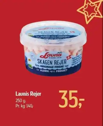 Føtex Launis Rejer 250 g. tilbud