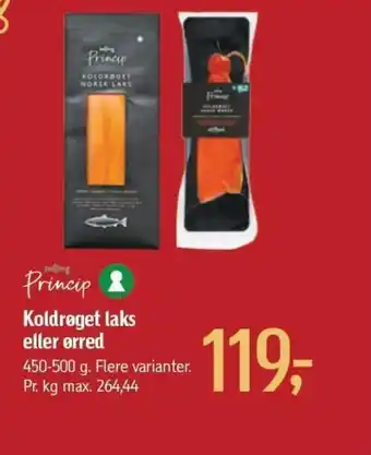 Føtex Koldrøget laks eller ørred tilbud