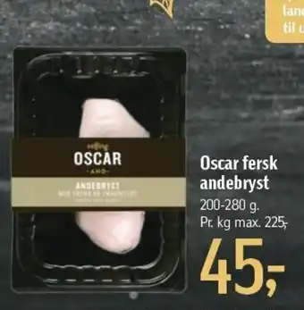 Føtex Oscar fersk andebryst tilbud