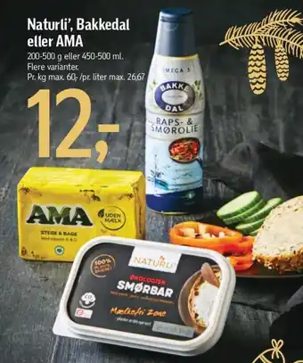 Føtex Naturli', Bakkedal eller AMA tilbud