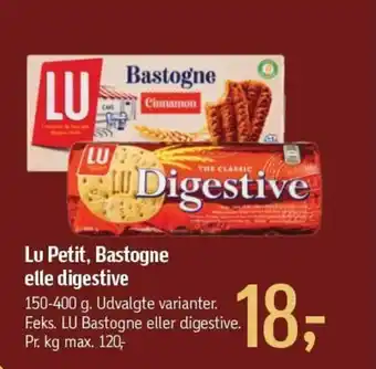 Lu Petit, Bastogne elle digestive
