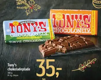 Tony's chokoladeplade