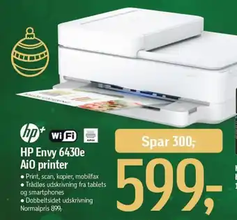 Føtex HP Envy 6430e AiO printer tilbud