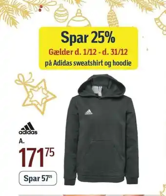 Føtex Adidas sweatshirt og hoodie tilbud