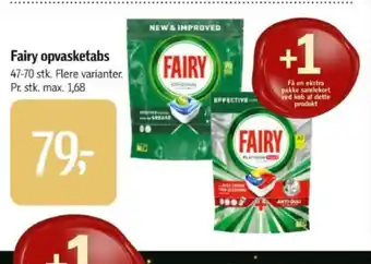 Føtex Fairy opvasketabs tilbud