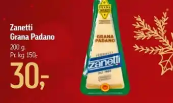 Føtex Zanetti Grana Padano tilbud