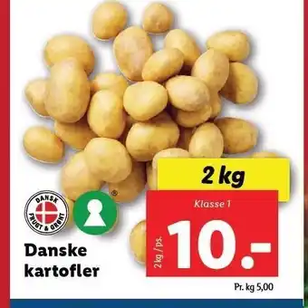Lidl Danske kartofler tilbud