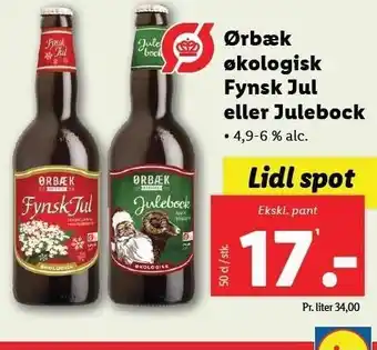 Ørbæk økologisk fynsk jul eller julebock