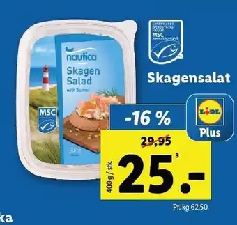 Lidl Skagensalat tilbud