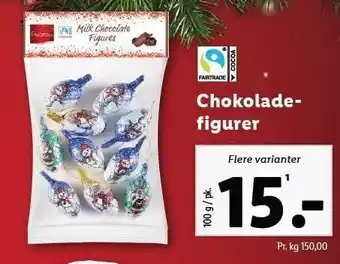 Lidl Chokoladefigurer tilbud