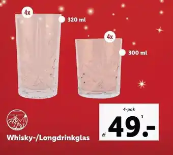 Whisky-/longdrinkglas