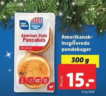 Lidl Amerikanskinspirerede pandekager tilbud