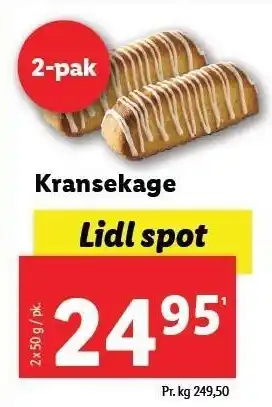 Lidl Kransekage tilbud