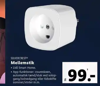 Lidl Silvercrest mellemstik tilbud