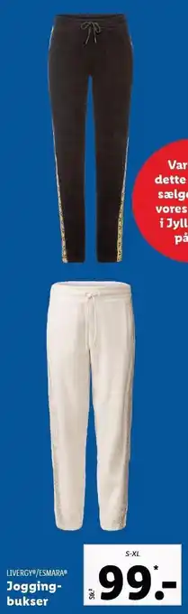 Lidl Livergy/esmara joggingbukser tilbud