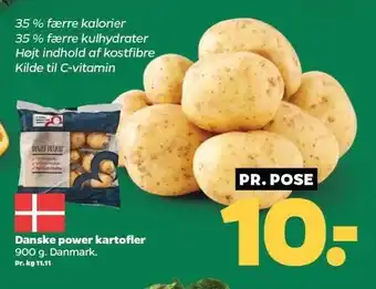 Netto Danske power kartofler tilbud