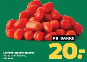 Netto Cherryblomme tomater tilbud
