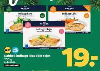 Netto Rahbek indbagt laks eller rejer tilbud