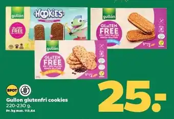 Netto Gullon glutenfri cookies tilbud