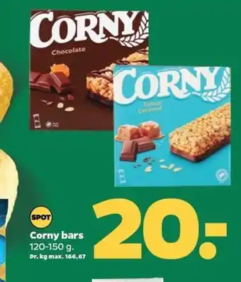 Netto Corny bars tilbud
