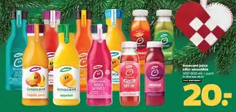 Netto Innocent juice eller smoothie tilbud