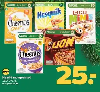 Netto Nestlé morgenmad tilbud