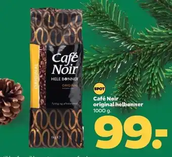 Netto Café noir original helbønner tilbud