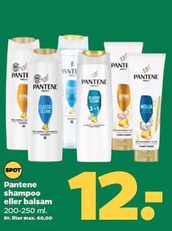 Netto Pantene shampoo eller balsam tilbud