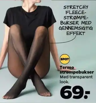 Netto Termo strømpebukser tilbud