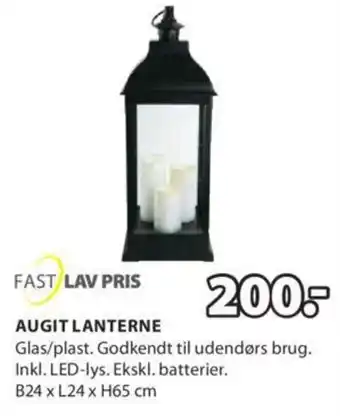 JYSK AUGIT LANTERNE tilbud