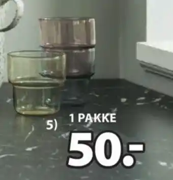JYSK GERVIG DRIKKEGLAS tilbud