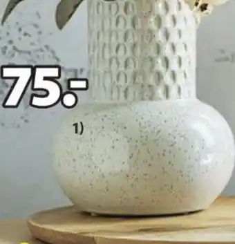 JYSK INGBERT VASE tilbud