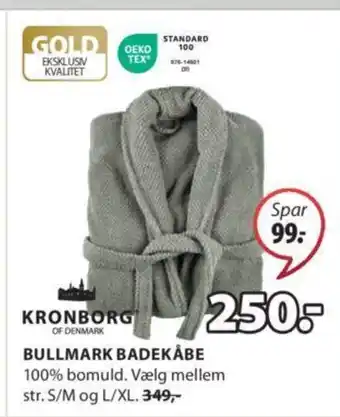 JYSK BULLMARK BADEKÅBE tilbud