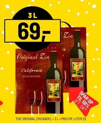 Priss The original zinfandel tilbud
