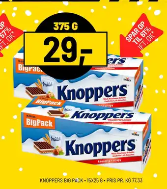 Priss Knoppers big pack tilbud