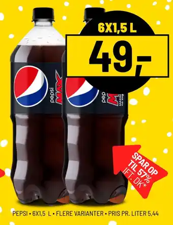 Priss Pepsi tilbud