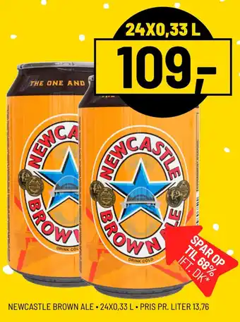 Newcastle brown ale