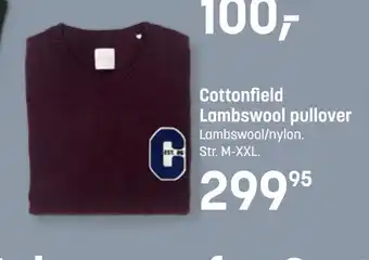 Kvickly Cottonfield lambswool pullover tilbud