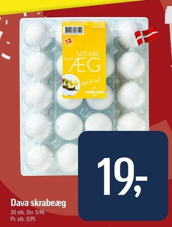 Føtex Dava skrabeæg tilbud