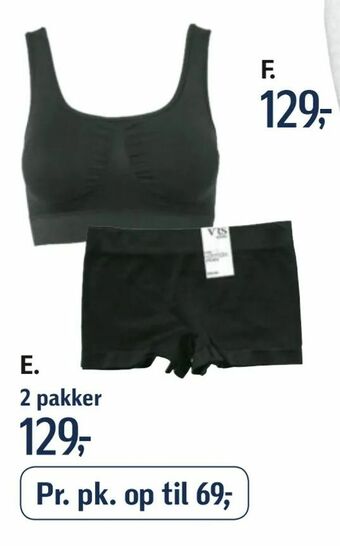 Føtex Bh eller 2-pak trusse tilbud