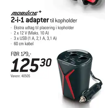 Thansen 2-i-1 adapter tilbud