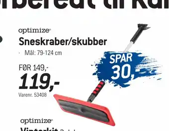 Sneskraber/skubber