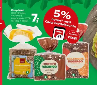SuperBrugsen Coop brød tilbud
