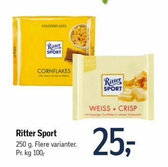 Føtex Ritter Sport tilbud